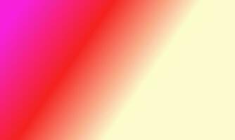 Design einfach Zitronenchiffon gelb, rosa und rot Gradient Farbe Illustration Hintergrund foto