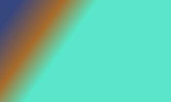 Design einfach Marine Blau, Cyan und braun Gradient Farbe Illustration Hintergrund foto