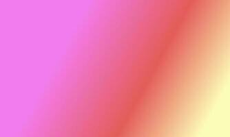 Design einfach Pastell- Gelb Rot und Rosa Gradient Farbe Illustration Hintergrund foto