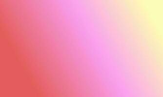 Design einfach Pastell- Gelb Rot und Rosa Gradient Farbe Illustration Hintergrund foto