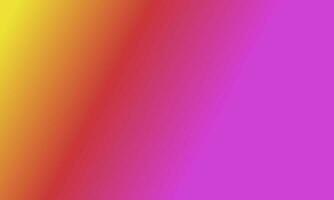 Design einfach gelb, lila und rot Gradient Farbe Illustration Hintergrund foto