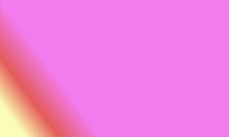 Design einfach Pastell- Gelb Rot und Rosa Gradient Farbe Illustration Hintergrund foto