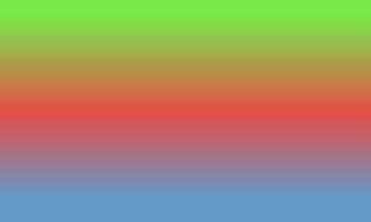 Design einfach Blau Grün und rot Gradient Farbe Illustration Hintergrund foto