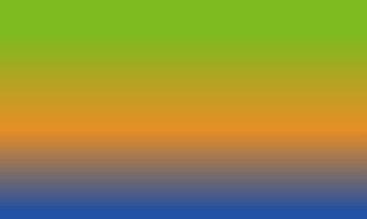 Design einfach Marine Blau Grün und Orange Gradient Farbe Illustration Hintergrund foto