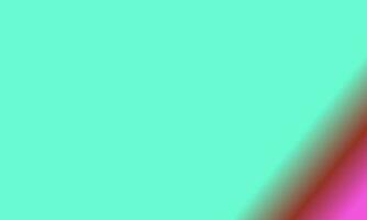 Design einfach Cyan, Braun und Rosa Gradient Farbe Illustration Hintergrund foto