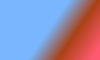 Design einfach blau, braun und rot Gradient Farbe Illustration Hintergrund foto