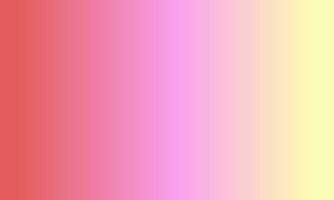 Design einfach Pastell- Gelb Rot und Rosa Gradient Farbe Illustration Hintergrund foto