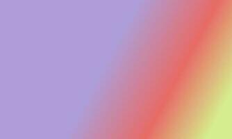 Design einfach lila pastell, gelb und rot Gradient Farbe Illustration Hintergrund foto