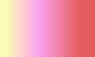 Design einfach Pastell- Gelb Rot und Rosa Gradient Farbe Illustration Hintergrund foto