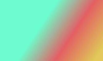 Design einfach Kastanienbraun, Cyan und Gelb Gradient Farbe Illustration Hintergrund foto