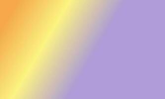 Design einfach lila pastell, gelb und Orange Gradient Farbe Illustration Hintergrund foto