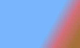 Design einfach blau, braun und rot Gradient Farbe Illustration Hintergrund foto