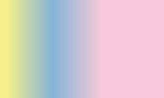 Design einfach Rosa pastell, gelb und Blau Gradient Farbe Illustration Hintergrund foto