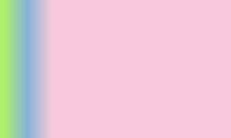 Design einfach Rosa pastell, grün und Blau Gradient Farbe Illustration Hintergrund foto