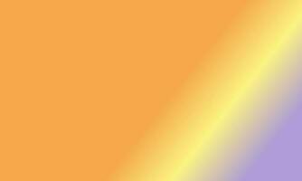 Design einfach lila pastell, gelb und Orange Gradient Farbe Illustration Hintergrund foto