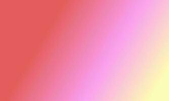 Design einfach Pastell- Gelb Rot und Rosa Gradient Farbe Illustration Hintergrund foto