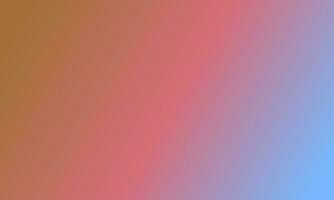 Design einfach blau, braun und rot Gradient Farbe Illustration Hintergrund foto