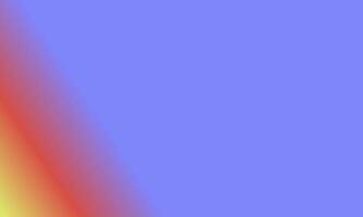 Design einfach Blau Gelb und rot Gradient Farbe Illustration Hintergrund foto