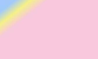 Design einfach Rosa pastell, gelb und Blau Gradient Farbe Illustration Hintergrund foto