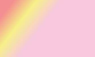 Design einfach Rosa pastell, gelb und rot Gradient Farbe Illustration Hintergrund foto