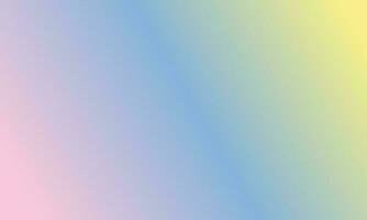 Design einfach Rosa pastell, gelb und Blau Gradient Farbe Illustration Hintergrund foto