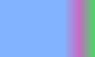 Design einfach rosa, grün und Blau Gradient Farbe Illustration Hintergrund foto