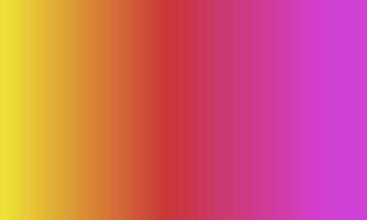 Design einfach gelb, lila und rot Gradient Farbe Illustration Hintergrund foto