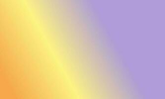 Design einfach lila pastell, gelb und Orange Gradient Farbe Illustration Hintergrund foto