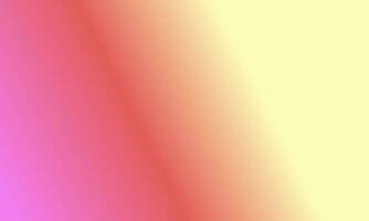 Design einfach Pastell- Gelb Rot und Rosa Gradient Farbe Illustration Hintergrund foto