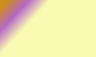 Design einfach Pastell- gelb, lila und braun Gradient Farbe Illustration Hintergrund foto