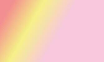 Design einfach Rosa pastell, gelb und rot Gradient Farbe Illustration Hintergrund foto