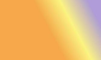 Design einfach lila pastell, gelb und Orange Gradient Farbe Illustration Hintergrund foto