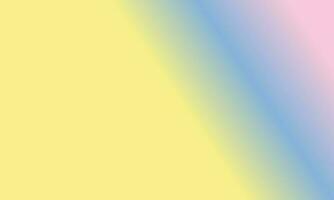 Design einfach Rosa pastell, gelb und Blau Gradient Farbe Illustration Hintergrund foto