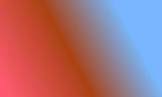 Design einfach blau, braun und rot Gradient Farbe Illustration Hintergrund foto