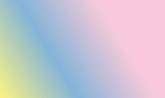 Design einfach Rosa pastell, gelb und Blau Gradient Farbe Illustration Hintergrund foto