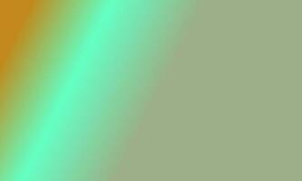 Design einfach Salbei grün, cyan und Orange Gradient Farbe Illustration Hintergrund foto