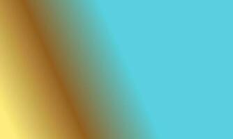 Design einfach Pastell- Gelb / Blau und braun Gradient Farbe Illustration Hintergrund foto