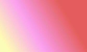 Design einfach Pastell- Gelb Rot und Rosa Gradient Farbe Illustration Hintergrund foto