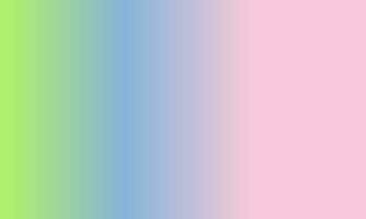 Design einfach Rosa pastell, grün und Blau Gradient Farbe Illustration Hintergrund foto