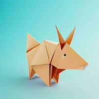 wunderlich Wunder ein herrlich Sammlung von süß Origami Tiere foto