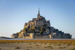 mont Saint-Michel Festung Kloster im Frankreich foto