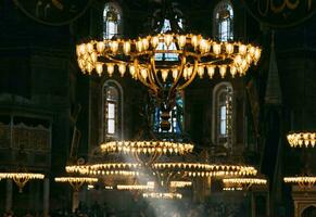 Hagia Ayasofya Sophia großartig Moschee im Istanbul, Truthahn foto