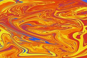 verflüssigen Muster beschwingt Flüssigkeit Textur psychedelisch Marmor Hintergrund Kunst foto