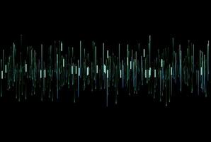 Frequenz Riegel Textur Musical Audio- Gradient Strahlen Stil Linie Kunst Hintergrund foto