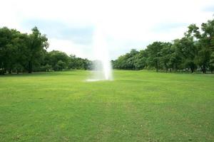 Brunnen im Park foto