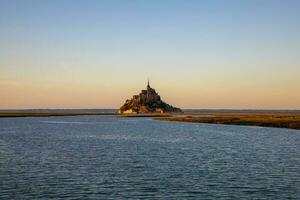 mont Saint-Michel Festung Kloster im Frankreich foto