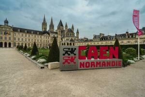 Promenade Jean-Marie Louvel, caen Normandie Frankreich. kann 22 2023. foto