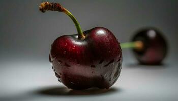 saftig reif Beere Frucht, ein Süss Versuchung zum gesund Essen generiert durch ai foto