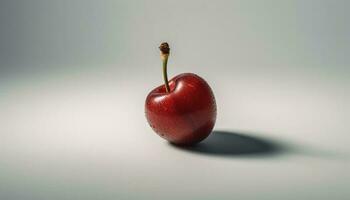 saftig organisch Apfel, ein erfrischend Snack zum ein gesund Lebensstil generiert durch ai foto