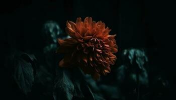 beschwingt Chrysantheme Strauß, ein Feier von Schönheit im Natur generiert durch ai foto